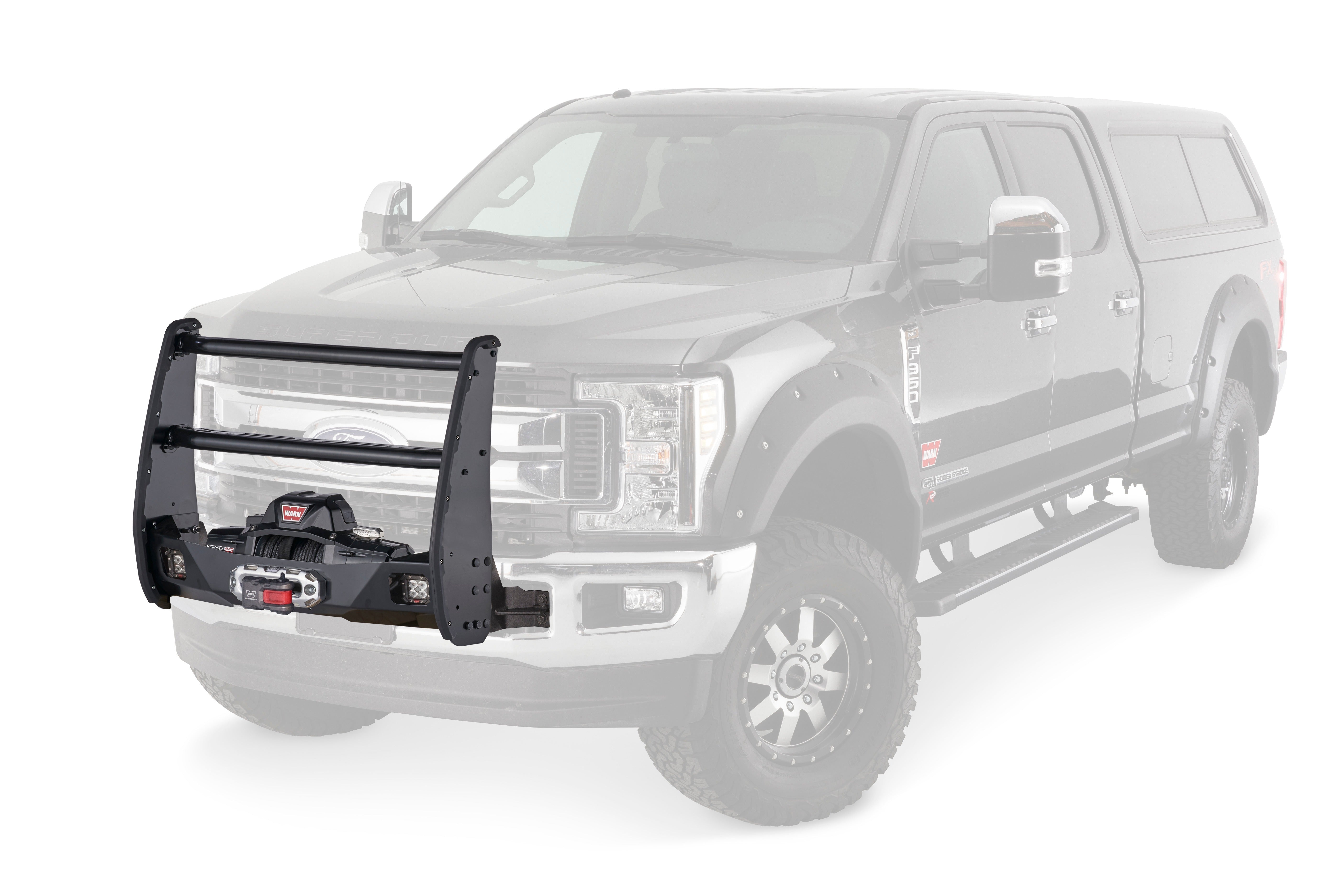 107650 - 108001 - Trans4mer Gen III - 17 - 21 Ford SD-grille-guard_ghost.jpg thumbnail